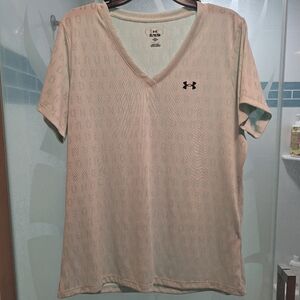 Under Armour Women's Short Sleeve V-Neck Tee - Mint Green Never Worn